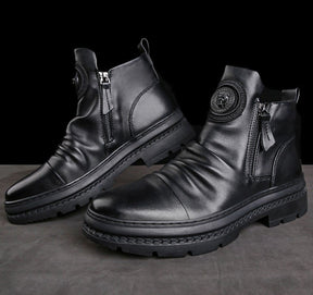 Bota Masculina de Couro Legítimo -Comfort Brutus