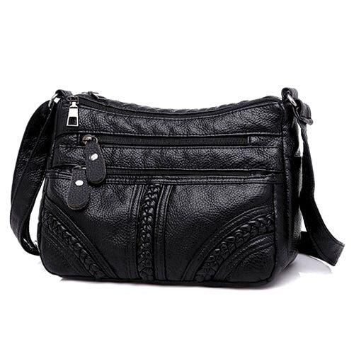 Bolsa Feminina de Couro Legítimo - Elegance Crossbody Deluxe