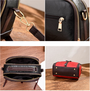 Bolsa Feminina de couro legítimo de dupla alça - Modern Vintage