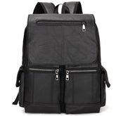 Mochila Masculina de Couro Legítimo - Travel Bag