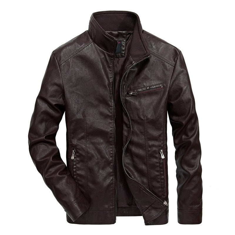 Jaqueta de Couro Masculina Motoqueiro - Highway