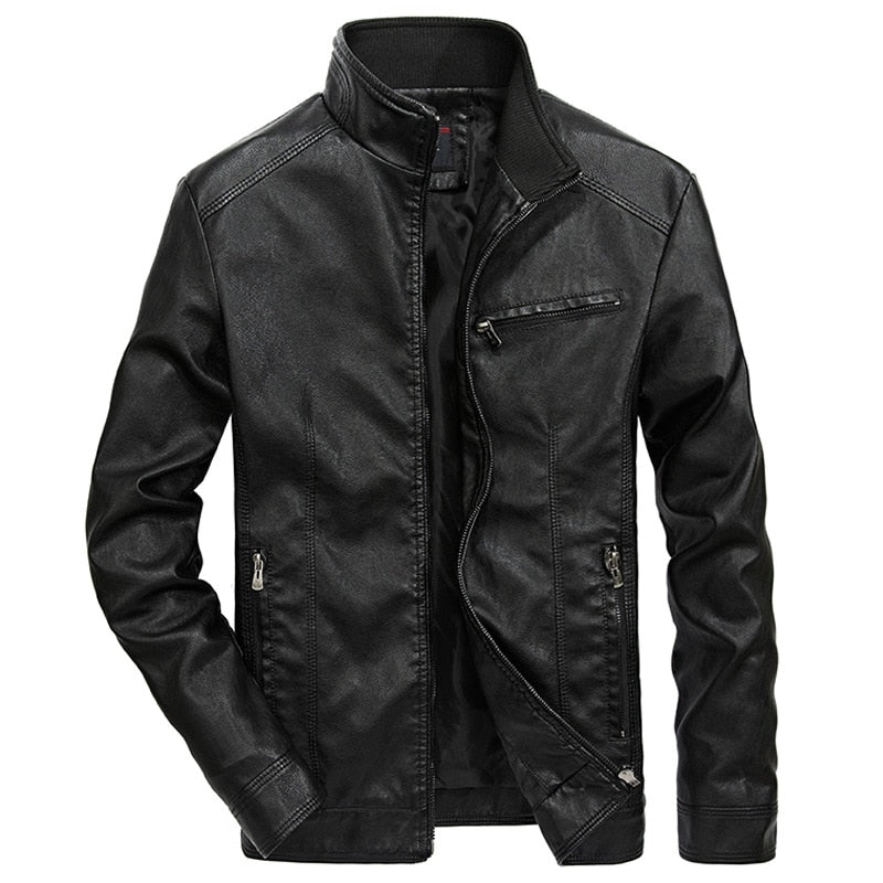 Jaqueta de Couro Masculina Motoqueiro - Highway