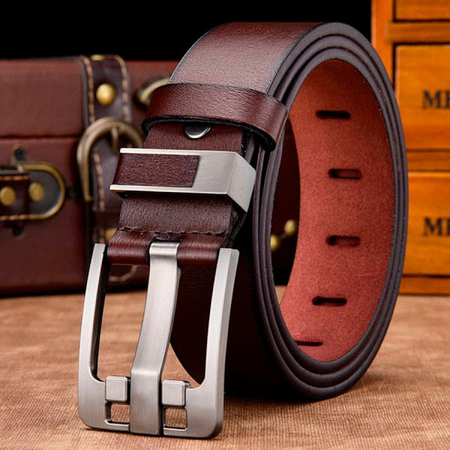 Cinto Masculino de Couro Legítimo - SteelBelt