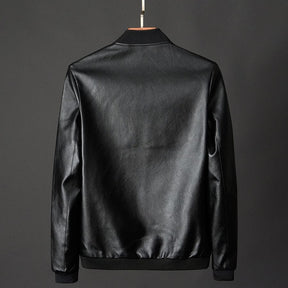 Jaqueta de Couro Masculina Casual Confortável - Leather Max