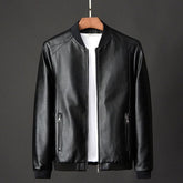 Jaqueta de Couro Masculina Casual Confortável - Leather Max