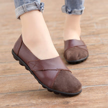 Mocassim Feminino Confortável de Couro Legítimo - Ultra Flex