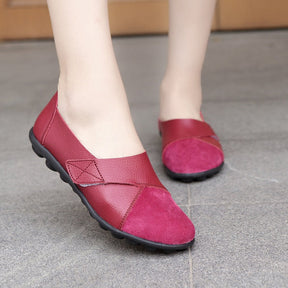 Mocassim Feminino Confortável de Couro Legítimo - Ultra Flex