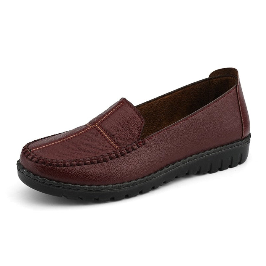 Mocassim Feminino Tratorado de Couro Legítimo - Cristine