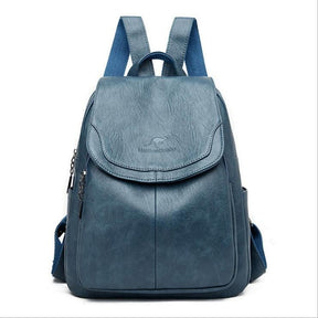 Mochila de Couro Legítimo Feminina - Jasmim