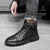 Sapato de couro Masculino Cano Alto - Elegance Max