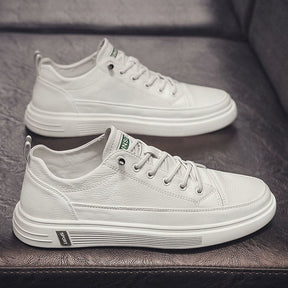 Tênis Casual Masculino de Couro Super Confortável - All Style